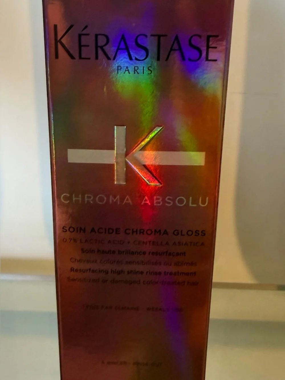 KERASTASE Chroma Absolu Chroma Hair Gloss | High Shine Treatment for Damaged NEW